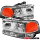 Headlights Bumper Signal Lamps Fit 1999-2006 GMC Sierra 1500/2500/3500 Yukon