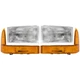 Corner Headlight Kit Halogen For 1999-2001 Ford F-250 F-350 F-450 Excursion