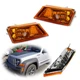 For Jeep Liberty 08-12 Amber Fender Mounted Corner Parking Signal Light Housings