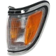 Corner Light For 95-97 Toyota Tacoma w/ chrome trim Driver Incandescent w/ Bulb