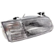 Passenger Side Headlight For Ford Windstar 1995-1997 Halogen with Bulb(s)