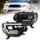 VLAND FULL LED Projector Headlights For Toyota Tacoma 2012-2015 W/Sequential L&R