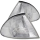 Anzo 521006 Chrome Crystal Turn Signal Corner Lights for 99-01 BMW 3 Series 4DR