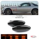 2PCS Smoke Lens Dynamic Amber LED Side Marker Light for 1997-2002 MAZDA RX-7/626