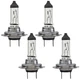 Hella Set of 4 Long Life H7 Halogen Bulbs (12V - 55W) (PX26d) High or Low Beam