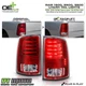 Halogen Upgrade to OE+ LED Red/Clear Tail Light 2009-18 Dodge Ram 1500 2500 3500