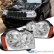 Fits 2005-2007 Jeep Grand Cherokee Headlights Head Lamps L+R Pair Assembly 05-07