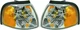 For 2001-2010 B2300 Parking Light Front Amber & Clear Plastic SET PAIR