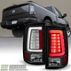 Black 2013-2018 Dodge Ram "Light Tube" LED Tail Brake Lamps 13-18 Left+RIght