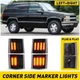 Dynamic LED Corner Side Marker Lights 5977460 For Chevy C/K 1500 2500 3500 D