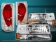 1992-1996 FORD BRONCO F-150 F250 F350 CORNER BUMPER HEADLIGHTS + Tail Lights