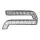 Fits 2010-2014 Ford Mustang Gt Smd Led Fog Lights Driving Bumper Lamps 10-14