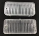 Pair Front Clear Park Light Lamp Lenses for 1967-1968 Chevy Pickup Truck