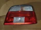 OEM 01-03 BMW E39 530i 528i 540i M5 Passenger Right Red Clear Tail Light