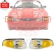New Front Corner Light Left & Right Side Set of 2 Fits 1994-1998 Ford Mustang