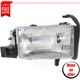 New Headlight halogen right side for 1999-2001 Dodge Ram 1500, 2500, 3500