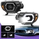 LED Projector Headlights w/LED DRL For 2012-2015 Toyota Tacoma Left+Right 13 14