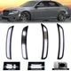 Front Rear 4x White LED Side Marker Lights For 2015-2023 Chrysler 300 300C 300S Front Rear 4x White LED Side Marker Lights For 2015-2023 Chrysler 300 300C 300S