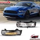 LED Fog Lights For 2018-2023 Ford Mustang Turn Signal Sequential Front Lamp Pair
