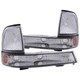 511003 Anzo Set of 2 Parking Lights Lamps  Driver & Passenger Side for Ford Pair