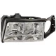 Driver Side Headlight For 1997-1999 Cadillac DeVille Halogen with Bulb(s)