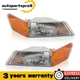 Pair Set Parking Light Turn Signal Directional Lamp Front For 07-14 Jeep Patriot
