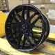 18" GLOSS BLACK M3 CSL STYLE WHEELS RIMS FITS BMW 528I 535I 5 SERIES AWD ONLY