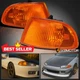 Fits 1992-1995 Honda Civic 2/3Dr EG Amber Corner Lights Turn Signal Lamps LH+RH