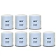 WIX Set of 7 Engine Oil Filters Spin-On For Chevy G30 Peugeot 304 404 504 505