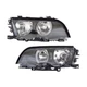 For BMW 325xi/330xi 2001 Headlights Pair | Clear Lens | For BM2503102, BM2502102