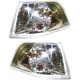 For 2001-2004 Volvo S40 Turn Signal Light Driver and Passenger Side Pair Chrome