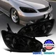 Fits 2004-2005 Honda Civic Headlight Lamps Smoke Tinted Left+Right Side 04-05