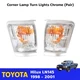 For Toyota Hilux LN145 Pickup 1998-01 Corner Lamp Turn Light Chrome LH+RH G05