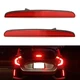 Red Lens 24-LED Bumper Reflector Light Kit For Civic Hatchback, SI, Type-R 4D