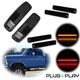6 Smoke LED Side Marker + Tail Light w/ Reverse Fits Ford Bronco Econoline Van's