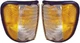 OE Style Fit 1992-2006 Ford Econoline E150 E250 Corner Signal Lamps 2 Pieces Set