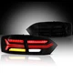 VLAND Smoked LED Tail Lights For 11-14 VW Jetta MK6 Sequential Rear Brake Lamp