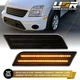 SMOKE Front Side Marker Light with Amber LED For 10-13 Ford Transit Connect Van