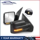 Pair Power Heated Tow Mirrors w/Turn Signal Puddle Light For 04-14 Ford F150 New