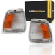 For 1992-1995 Toyota Pickup Pair Park Light Driver Passenger Side w/Bulbs 4WD
