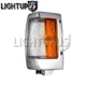 Left Driver Chrome Corner Marker Signal Light for 90-97 NISSAN D21 HARDBODY