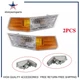 1 pair For 07-17 jeep patriot parking light turn signal directional lamp front