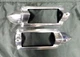 PAIR NOS MOPAR CHROME PARK LAMP LENS DOORS PN 1148001/2 FOR 1947 PLYMOUTH PAIR NOS MOPAR CHROME PARK LAMP LENS DOORS PN 1148001/2 FOR 1947 PLYMOUTH