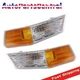 parking light turn signal directional lamp front pair set fit 07-17 jeep patriot