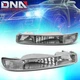 FOR 99-06 GMC GMT800 SIERRA CHROME/CLEAR SIDE CORNER BUMPER HEAD LAMP PARK LIGHT