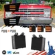 Front Grille Smoke Dynamic LED Signal DRL Light For 81 82 Chevy GMC Pickup Truck