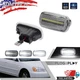 2X Clear Lens Sequential White LED Side Marker Lights For 2003-2007 Honda Accord