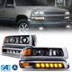 DOT LED Headlights DRL Assembly For 2000-2006 Chevy Tahoe Suburban 1500 2500