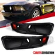 Fit 2005-2009 Ford Mustang Black Bumper Lights Parking Signal Lamps Left+Right