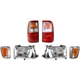 Tail Light Kit Halogen For 1993-1998 Toyota T100